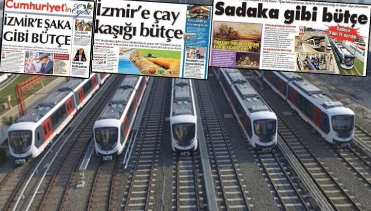 İzmir’e oyuncak tren parası