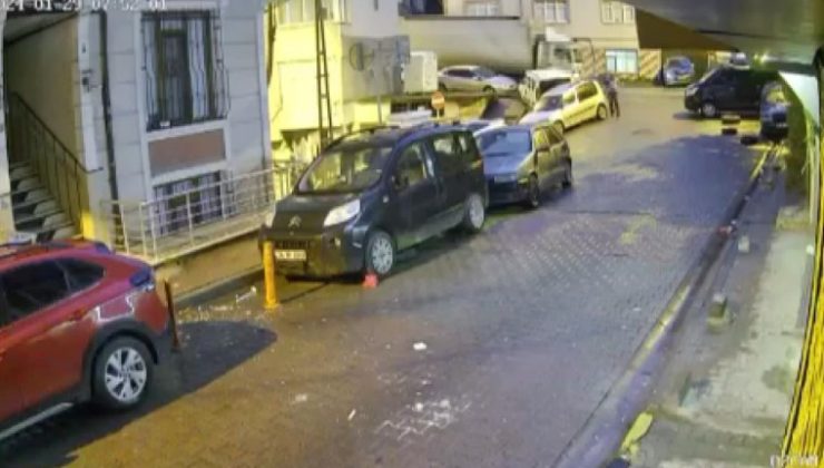 Kağıthane’de garip olay: 7 araca 400 bin liralık hasar verdi