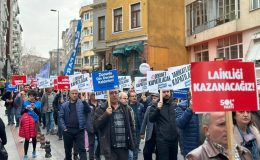 SOL Parti ‘Aydınlık Ülke Yürüyüşleri’ için 4 kentte sokağa çıktı: ‘Şeriata teslim olmayacağız’
