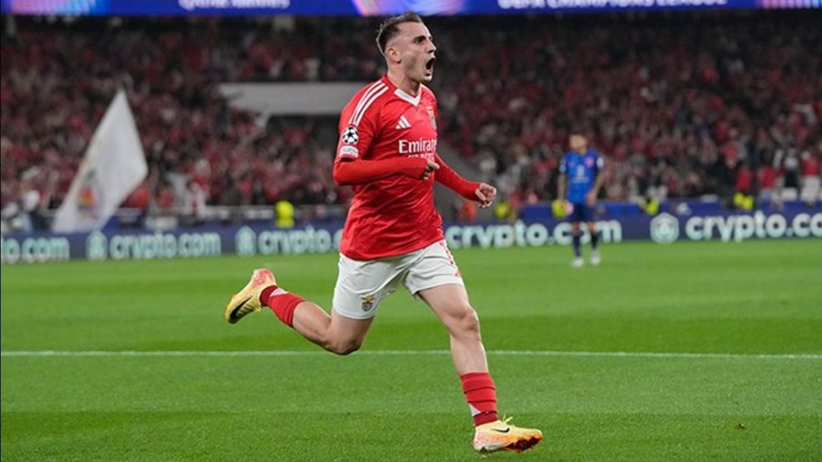 Kerem Aktürkoğlu, Benfica’da parlıyor