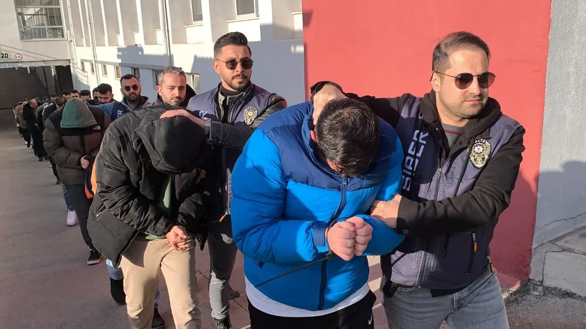 Yasa dışı bahis operasyonu: 32 gözaltı