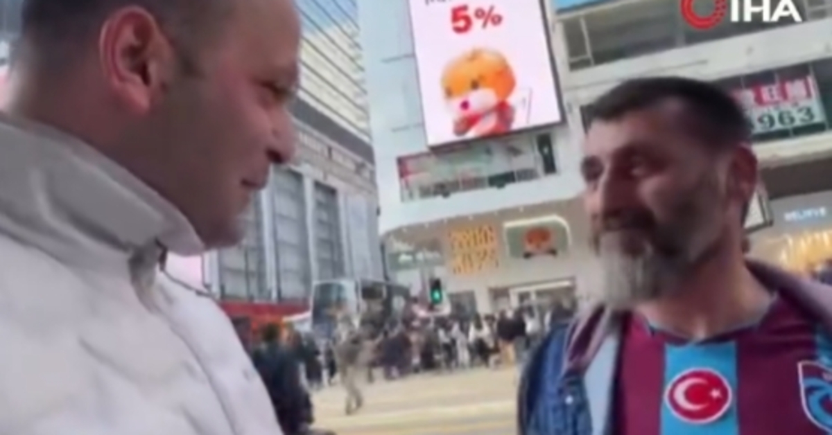 Hong Kong’da iki Trabzonlu!