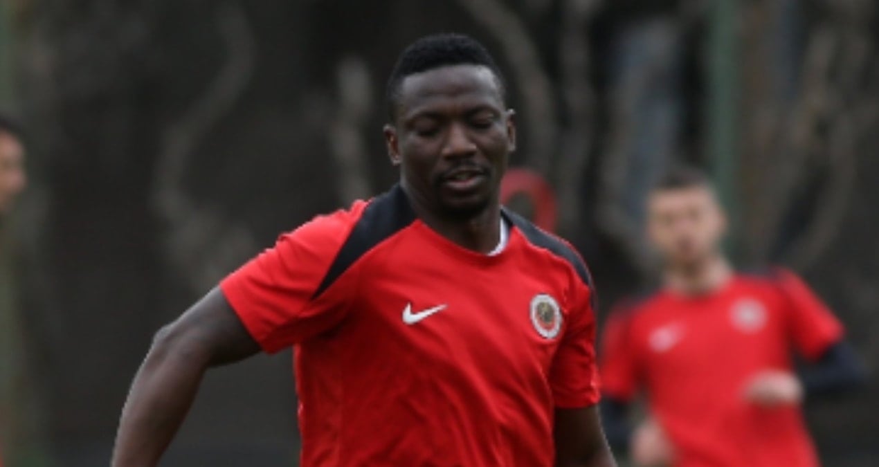 Etebo, 2 ay sonra antrenmanda